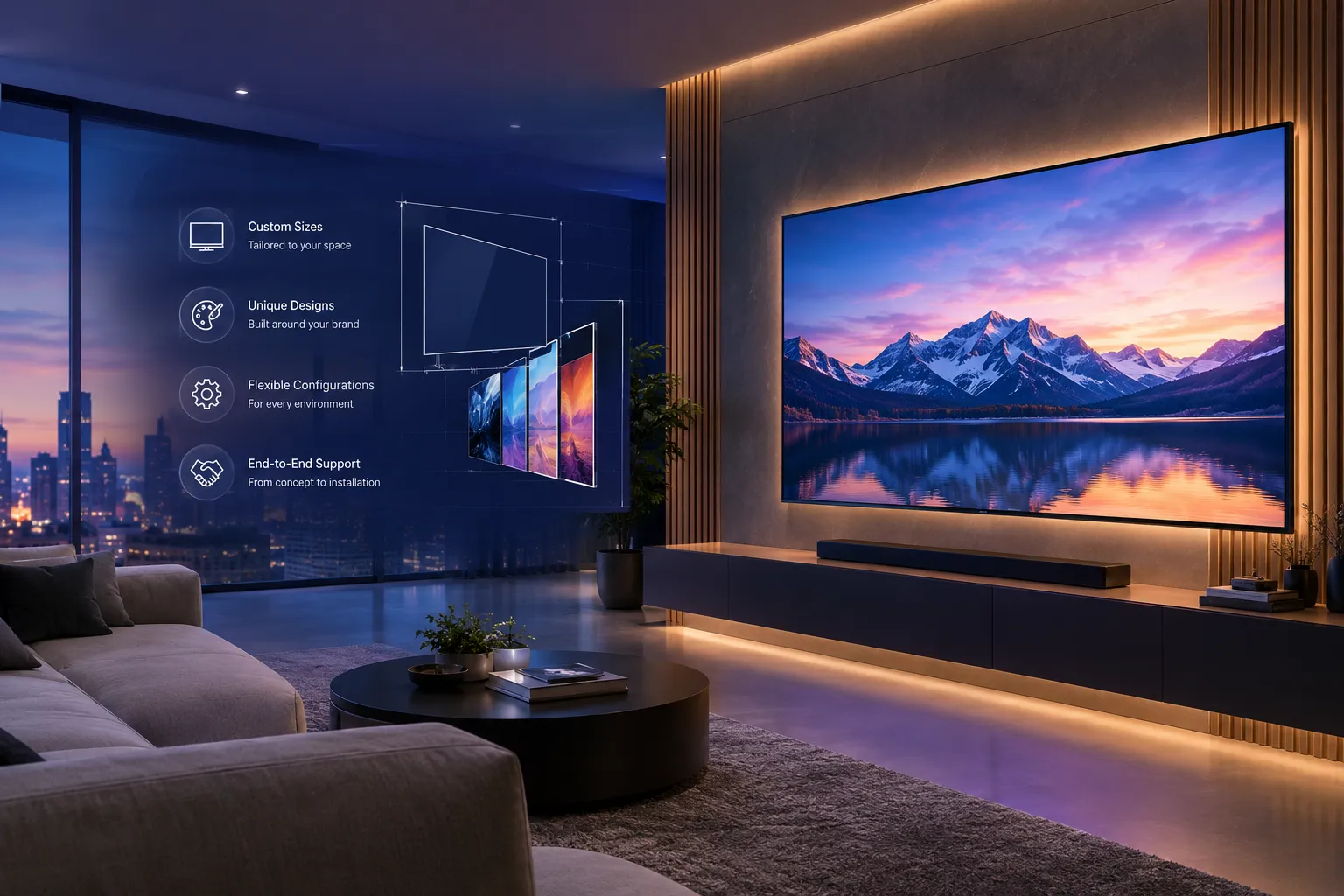 Home Custom television product solution